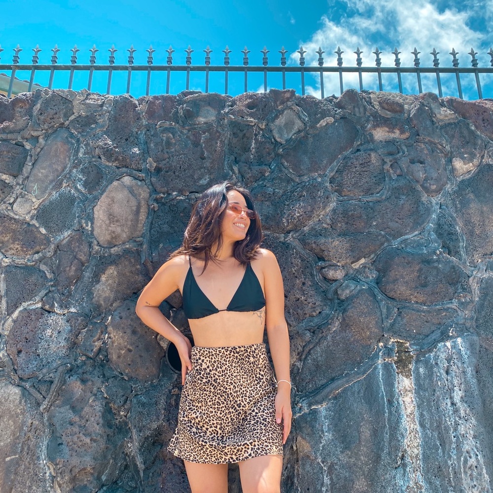 Cute cheetah skirt!